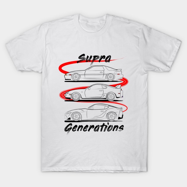 Supra Generations T-Shirt by turboosted